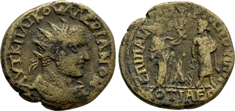 obverse: Impero Romano. Valeriano I 253-260 d.C.