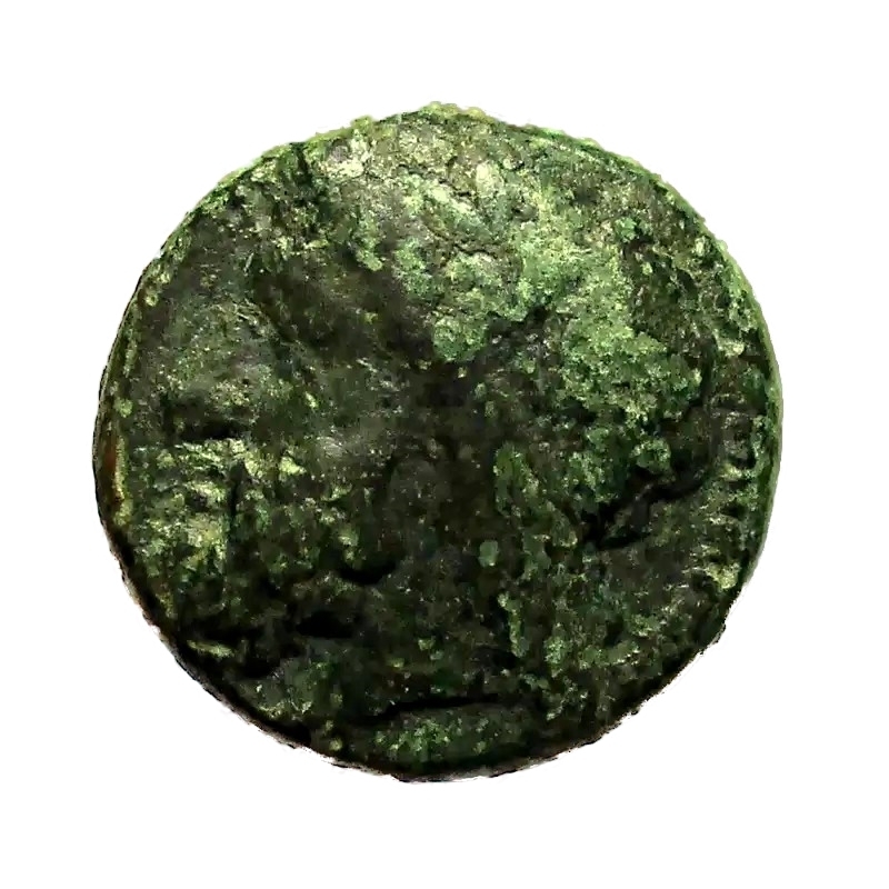 obverse: Mondo Greco, Sicilia  Akragas. Tiranno Phintias. 287-279 a.C.