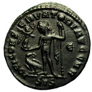 reverse: Impero Romano. Licinio I. 308-324 d.C. Follis.