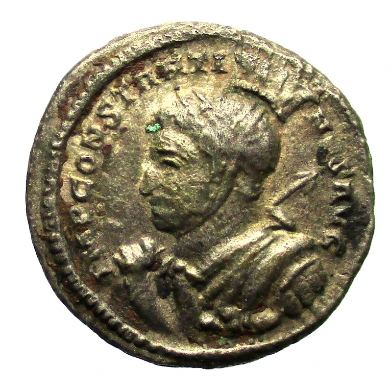 obverse: Impero Romano. Costantino I. 306-337 d.C. Follis