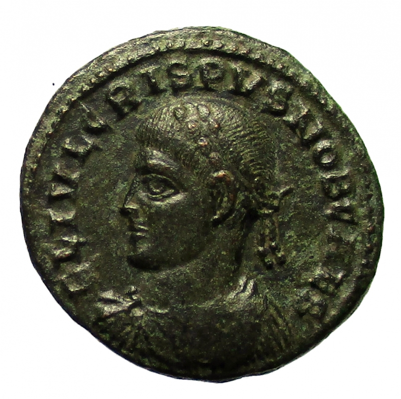 obverse: Impero Romano. Crispo. 317- 326 d.C.