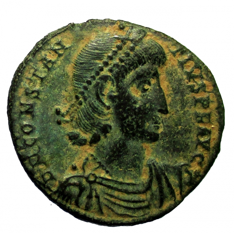 obverse: Impero Romano. Costanzo II. 337-361 d.C.