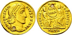 obverse: Impero Romano. Costanzo II. 337-361 d.C.