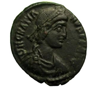 obverse: Impero Romano. Graziano. 367-383 d.C. Maiorina. 