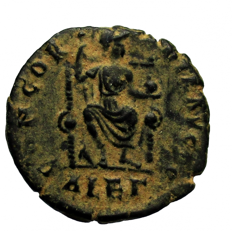 reverse: Impero Romano Teodosio I  379-395 d.C.