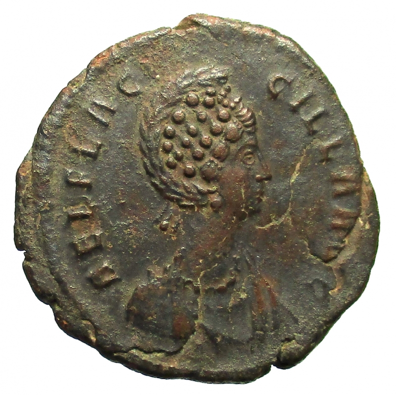 obverse: Impero Romano. Aelia Flaccilla. 379-388 d.C.