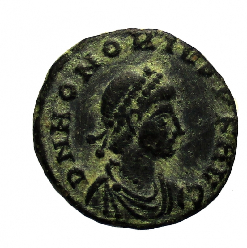 obverse: Impero Romano. Onorio. 395-423 d.C.