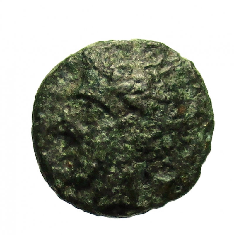 obverse: Mondo Greco. Sicilia. Katane. ca 405-402 a.C. Oncia. AE