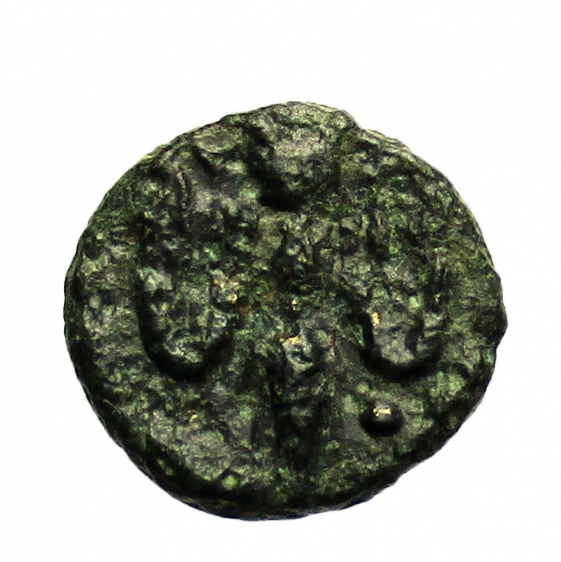reverse: Mondo Greco. Sicilia. Katane. ca 405-402 a.C. Oncia. AE
