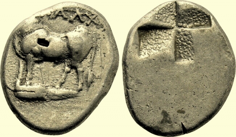 obverse: Mondo Greco. Bithynia. Kalchedon. Siglos (Circa 340-320 a.C.). 