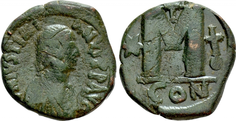 obverse: Impero Bizantino. Giustiniano I 527-565 d.C. 