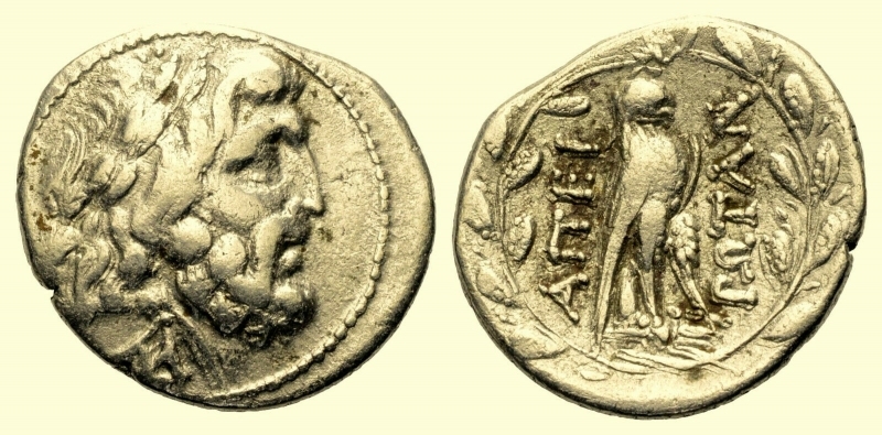 obverse: Mondo Greco. Epiros. Koinon. Dracma 232 - 168 a.C. 