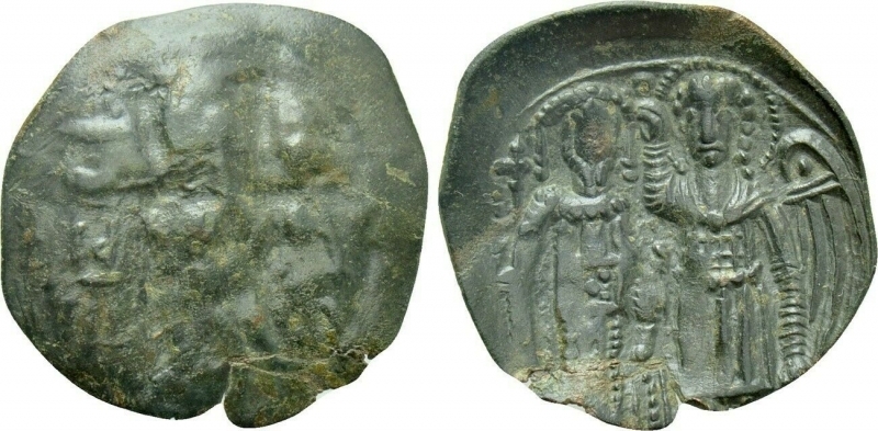 obverse: Bizantini Michael VIII Paleologo 1261-1282 d.C.