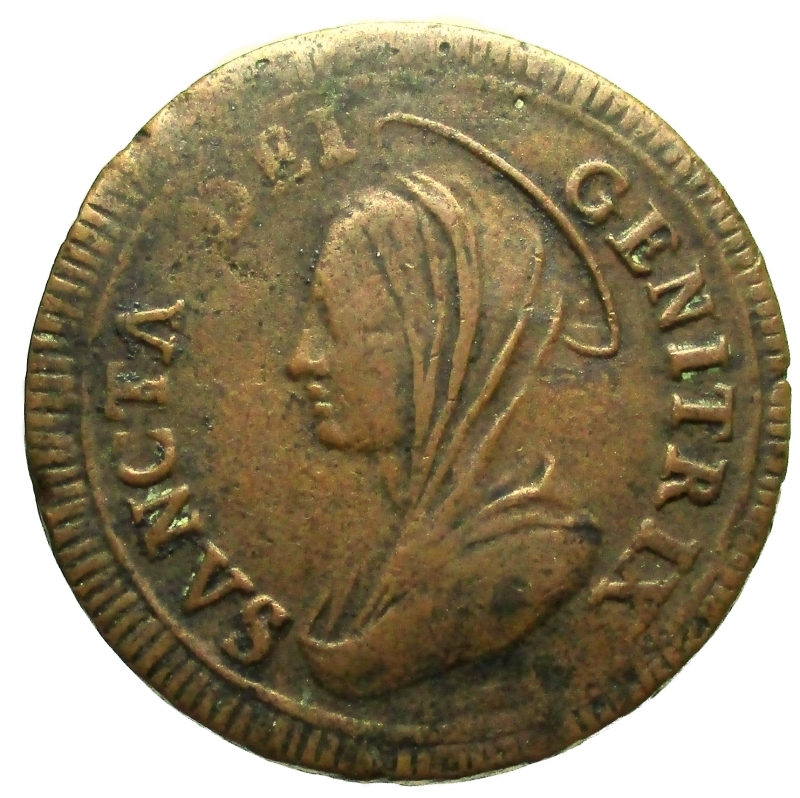 obverse: Zecche Italiane. Roma. Pio VI (1775-1799). 