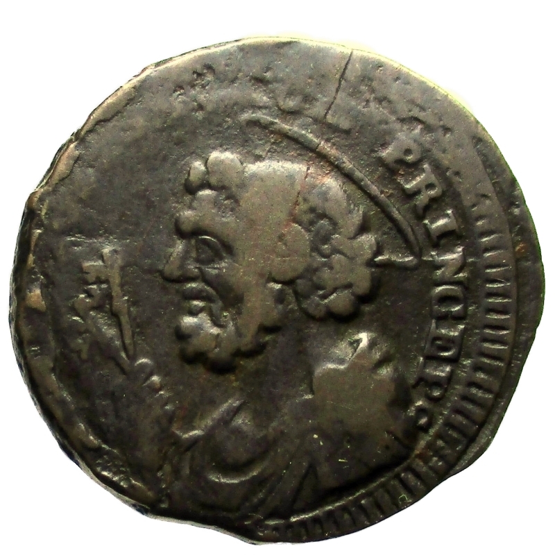 obverse: Zecche Italiane Fermo. Pio VI (1775-1799). Sampietrino