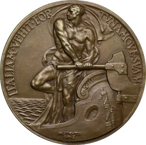 reverse: Medaglia 1925 in onore di Benito Mussolini