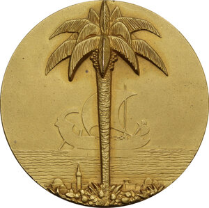 obverse: Medaglia premio A. VI 1928, Ente Autonomo Fiera Campionaria di Tripoli