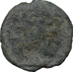 obverse: Etruria, Volaterrae. AE Cast Semis, 3rd century B.C