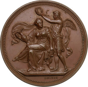 obverse: Società degli amici dell arte di Trieste.. Medaglia 1891 per l Esposizione d Arte Industriale