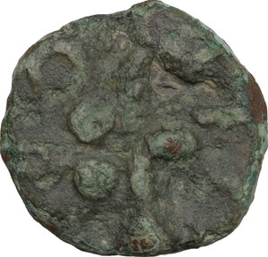reverse: Etruria, Volaterrae. AE Cast Quadrans, 3rd century BC