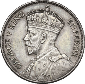 obverse: Southern Rhodesia.  George V (1910-1936). 2 shillings 1934