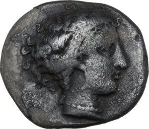 obverse: Central and Southern Campania, Neapolis. AR Didrachm, c. 395-385 BC