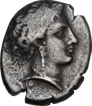 obverse: Central and Southern Campania, Neapolis. AR Didrachm, c. 395-385 BC