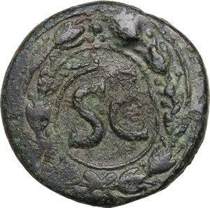 reverse: Augustus (27 BC - 14 AD).. AE 27mm. Antioch mint, Seleucis and Pieria, 5 BC