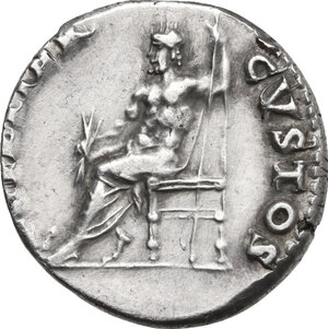 reverse: Nero (54-68).. AR Denarius, Rome mint, c. 64-65 AD