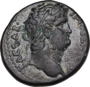 obverse: Nero (54-68).. AE 21.5 mm. Antioch mint, Seleucis and Pieria