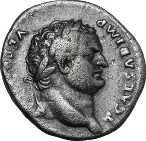obverse: Titus as Caesar (69-79).. AR Denarius, struck under Vespasian, 77-78
