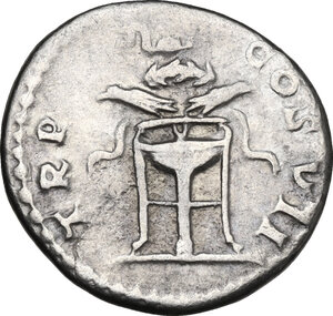 reverse: Domitian (81-96).. AR Denarius, 81 AD