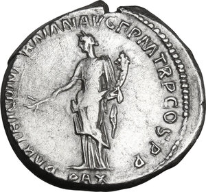 reverse: Hadrian (117-138).. AR Denarius, Rome mint
