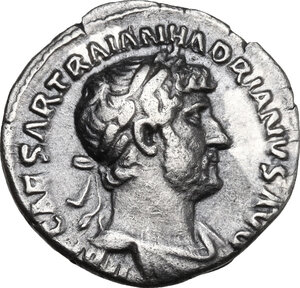 obverse: Hadrian (117-138).. AR Denarius, 119-122