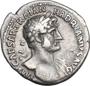 obverse: Hadrian (117-138).. AR Denarius, 119-122