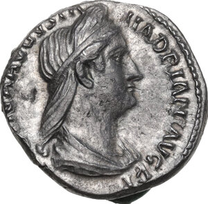 obverse: Sabina, wife of Hadrian (died 137 AD).. AR Denarius