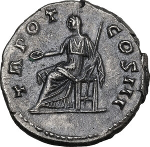 reverse: Antoninus Pius (138-161). AR Denarius, 140-143