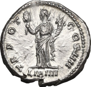 reverse: Antoninus Pius (138-161).. AR Denarius, 145-161 AD