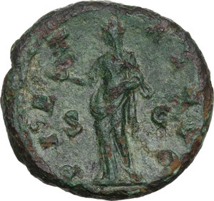 reverse: Antoninus Pius (138-161).. AE As, 145-161