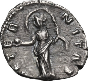 reverse: Diva Faustina I (after 141 AD).. AR Denarius, Struck under Antoninus Pius, c. 146-161