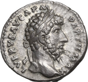 obverse: Lucius Verus (161-169).. AR Denarius, 165-166 AD