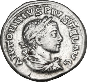 obverse: Elagabalus (218-222).. AR Denarius, Antioch mint