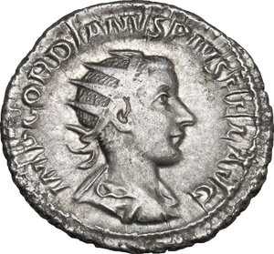 obverse: Gordian III (238-244).. AR Antoninianus, 240 AD