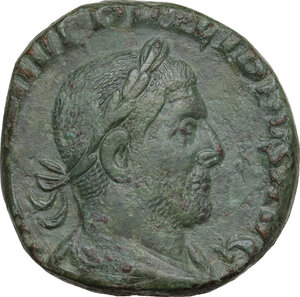 obverse: Philip I (244-249).. AE Sestertius, 248 AD