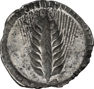 reverse: Southern Lucania, Metapontum. AR Stater, c. 540-510 BC