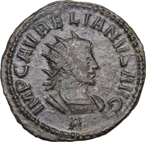 obverse: Aurelian, with Vabalathus (270-275). BI Antoninianus, Antioch mint