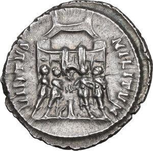 reverse: Galerius as Caesar (293-305).. AR Argenteus. Rome mint, circa 294 AD