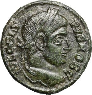 obverse: Crispus (Caesar, 317-326).. AE Follis, Siscia mint