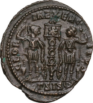 reverse: Constans (337-350).. AE 18 mm. Siscia mint, 337-340 AD