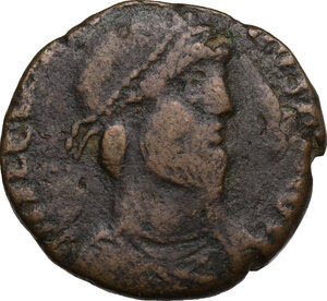 obverse: Julian II (360-363).. Barbaric Imitation. AE 22 mm. uncertain mint
